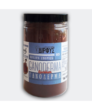 Γανόδερμα πούδρα σπορίων Νο.3 60g Δίρφυς