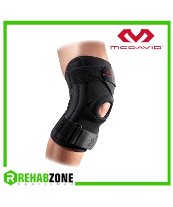 McDavid Hexpad Leg 425 Knee Support w- Μαύρη- Επαγγελματική Eπιγονονατίδα